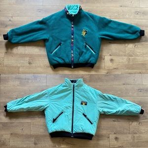 Vintage Reversible Bomber Jacket